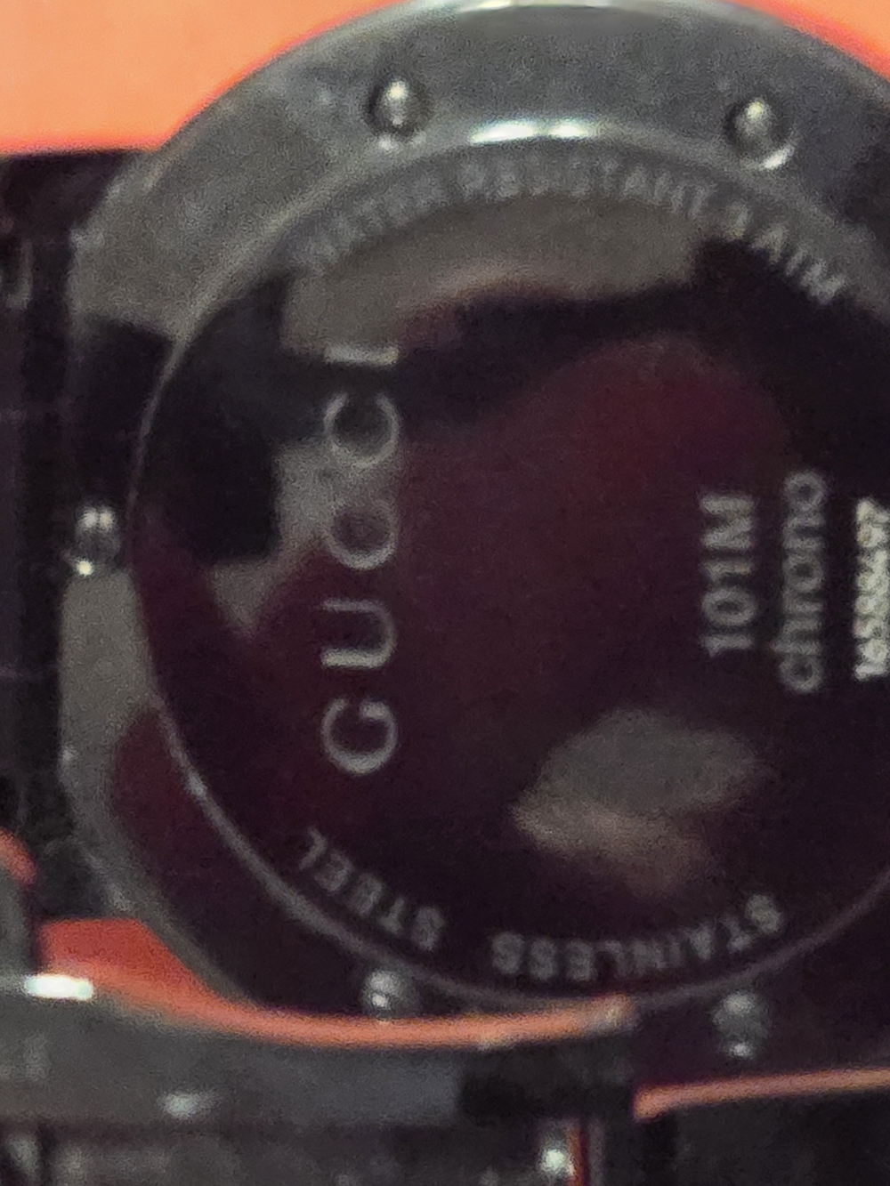Gucci Custom Diamond Watch – Black Stainless Steel | Approx. 3.10 CTW Diamonds - Picture 7 of 13